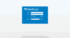 Desktop Screenshot of mbarimail.mbari.org